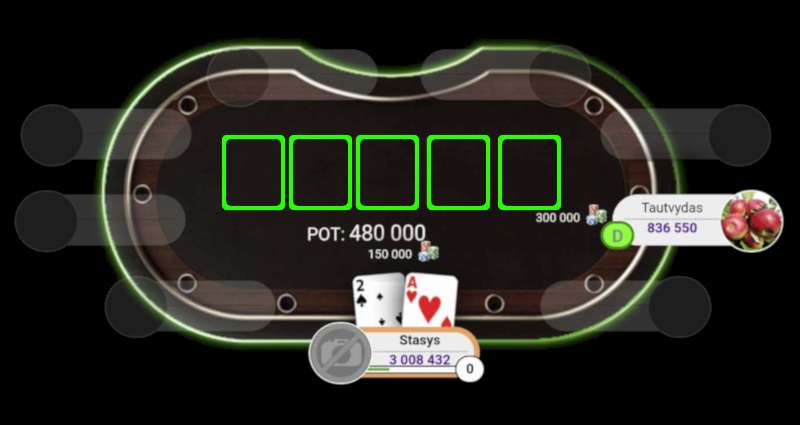 Žaisk pokerį internetu
