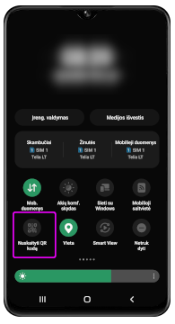 QR kodo skaitytuvas